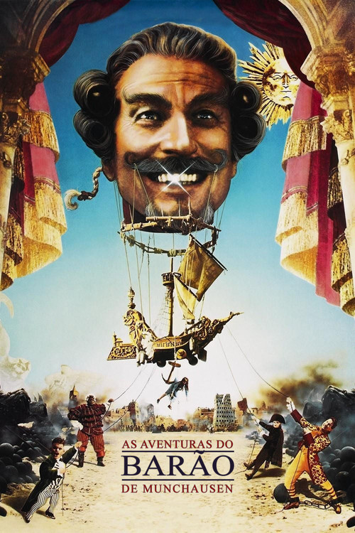 Poster do filme The Adventures of Baron Munchausen (1988)