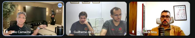 Si Fu durante o relato sobre Gu Lao